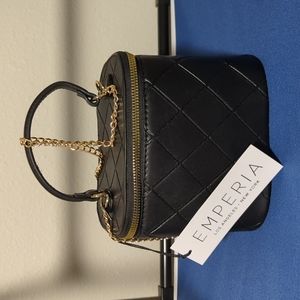 Vegan Leather Cosmetic Bag